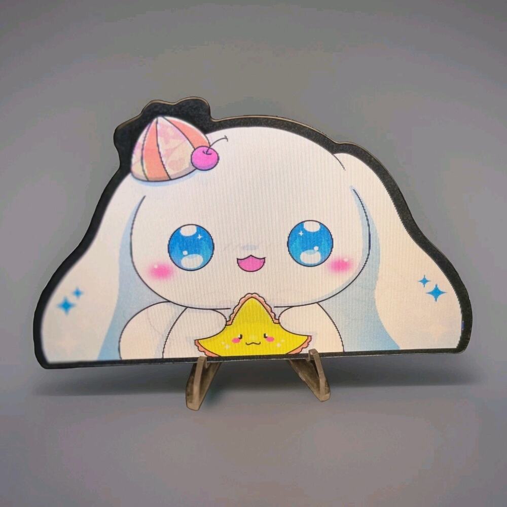 Cinnamoroll Cute 3D Motion Lenticular Car Laptop Decal Sticker Peeker